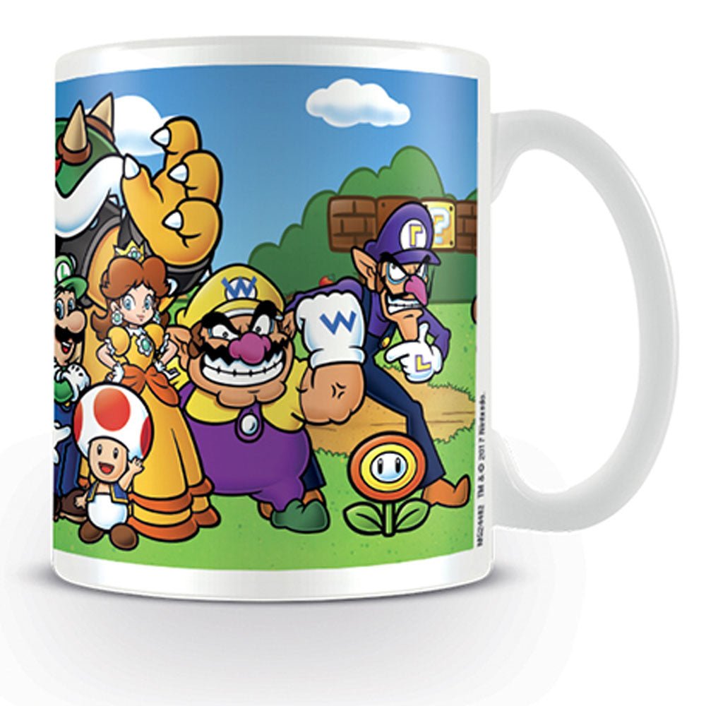 SUPER MARIO スーパーマリオ (40周年 ) - Characters / マグカップ - PGS